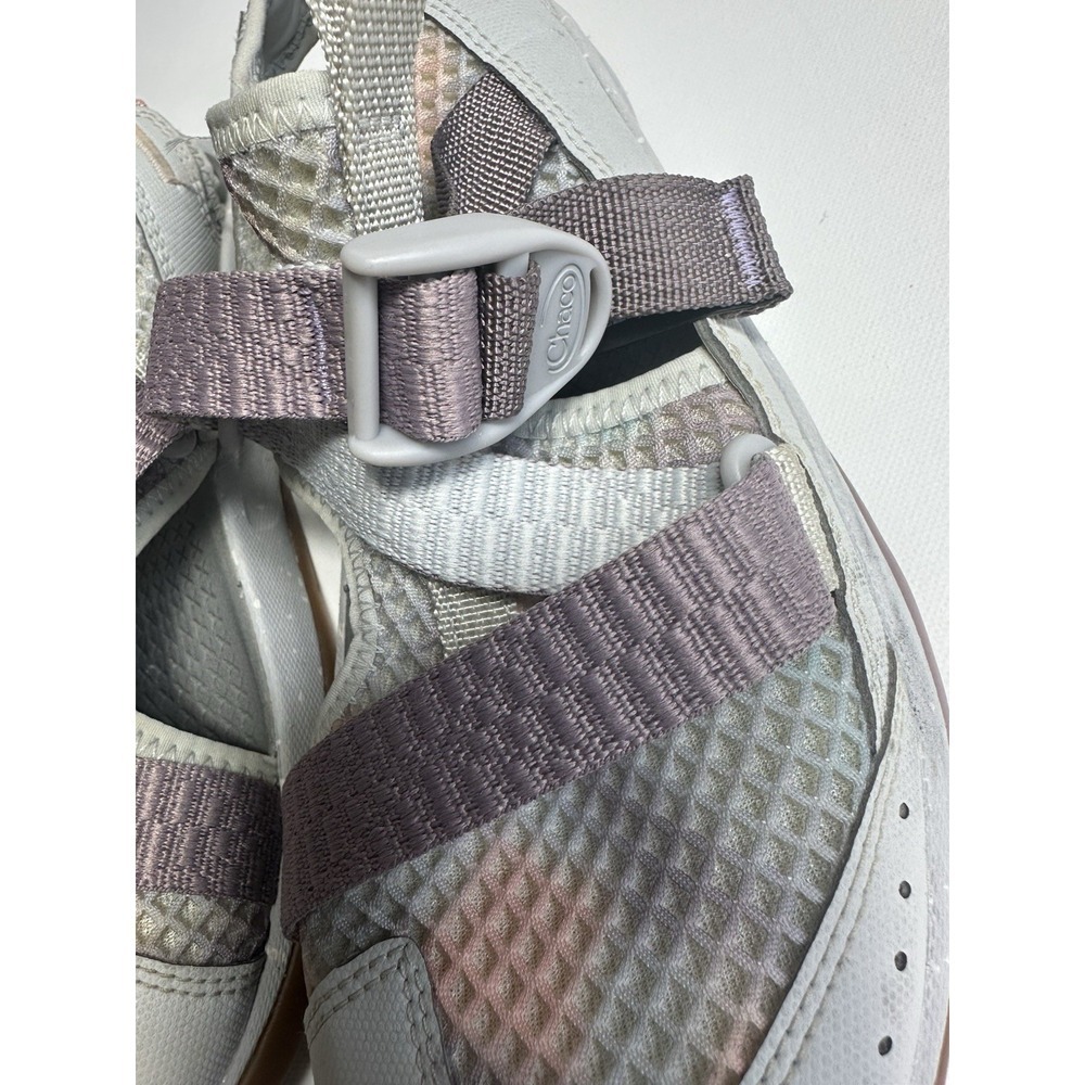 Chaco Chillos Sport Sandals Water Shoes Gray Lilac Mesh Slip On Women's 6 - Picture 3 of 6